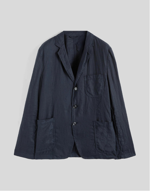 ASPESI | Samuraki Linen Blazer | Navy