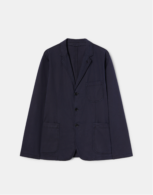 ASPESI | Samuraki Cotton Blazer | Navy
