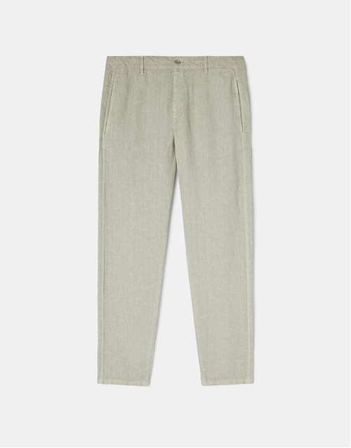 ASPESI | Linen Trousers | Beige Khaki