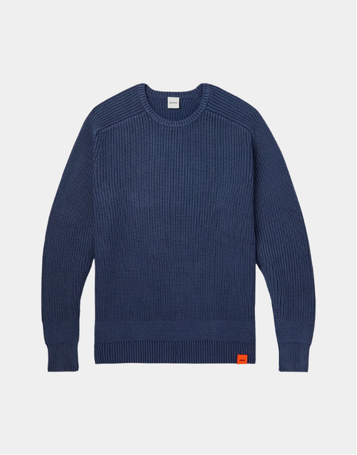 ASPESI | Fisherman's Rib Cotton Jumper | Blue