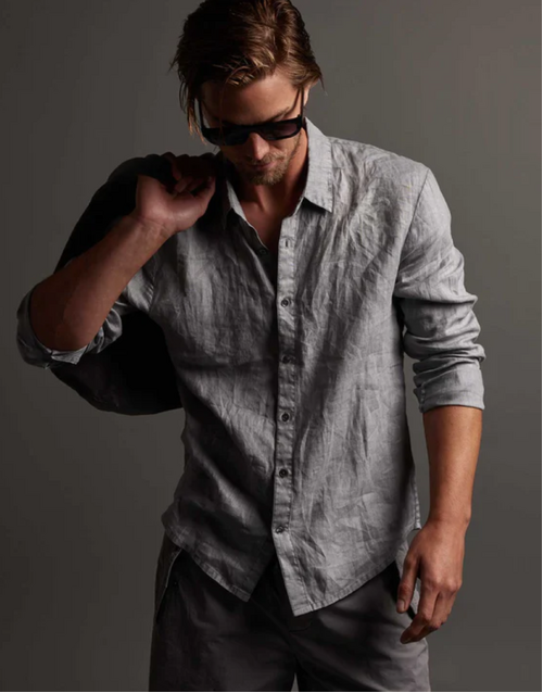 JAMES PERSE | Classic Linen Shirt | Breeze