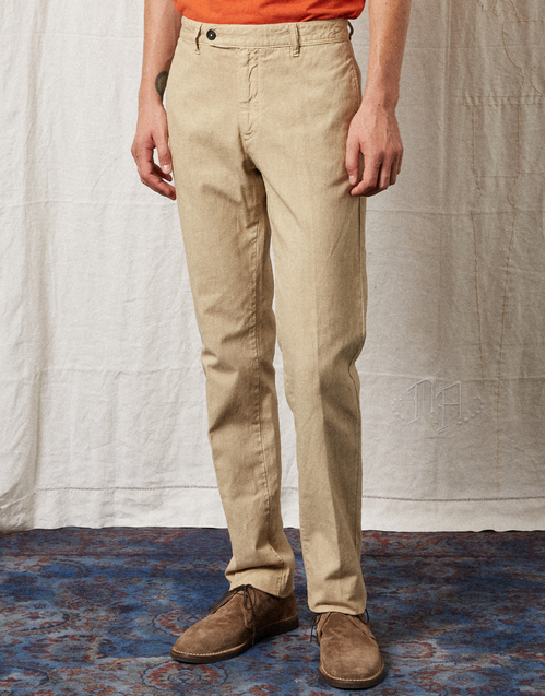 MASSIMO ALBA | Winch2 Panama Trousers  | Sand