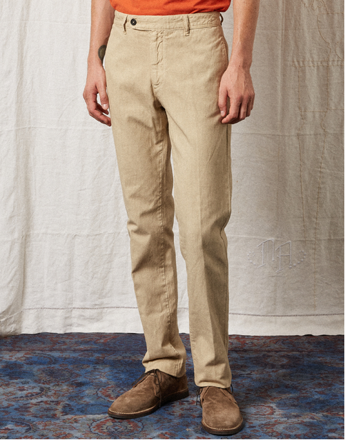 MASSIMO ALBA | Winch2 Panama Trousers  | Sand
