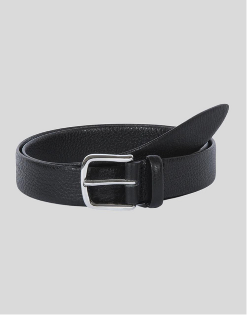 Gavazzeni | Giunone Calla Leather Belt | Black 