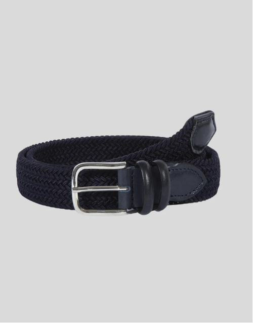 GAVAZZENI | Marte Stretch Belt | Navy Blue