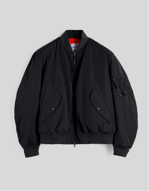 ASPESI | Gunner Padded Waterproof Reversible Bomber | Black