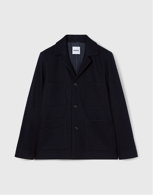 ASPESI | Fandango Wool Jacket | Navy