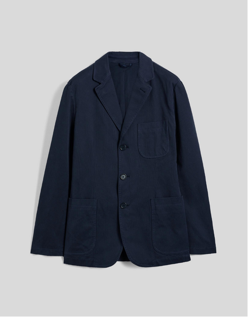 ASPESI | Murakami Cotton Blazer | Navy