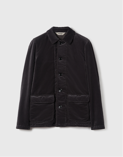ASPESI | Tadao Velvet Jacket | Grey