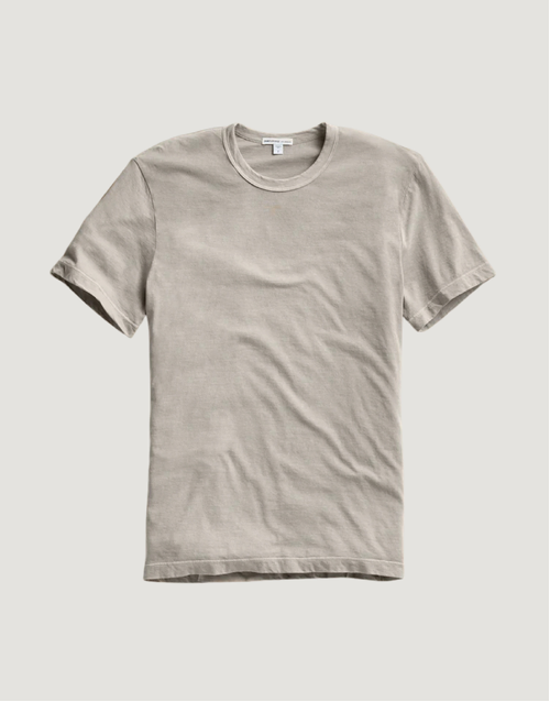 JAMES PERSE | Short Sleeve Cotton  T-Shirt | Salt Pigment