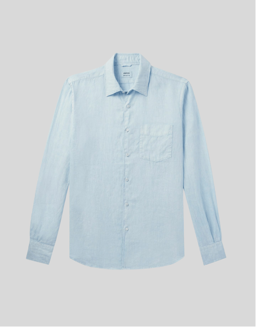 ASPESI | Sedici Linen Shirt | Sky Blue
