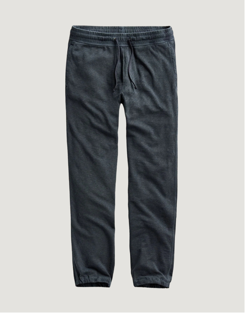 JAMES PERSE | Vintage French Terry Sweatpant | Blue Noir Pigment