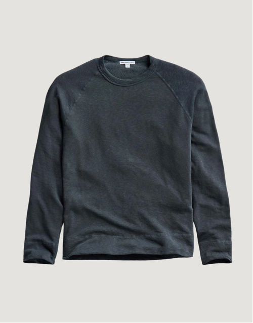 JAMES PERSE | Vintage French Terry Sweatshirt | Blue Noir Pigment