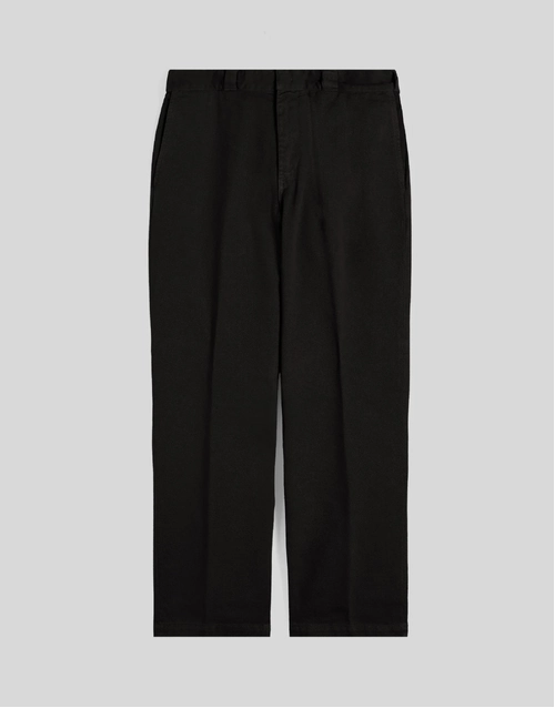ASPESI | Cotton Wide Leg Trousers | Black