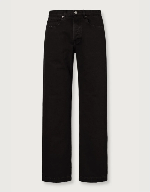 MASSIMO ALBA | Oceano Five-Pocket Trouser | Black