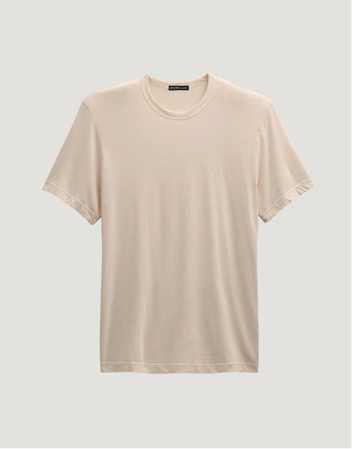 JAMES PERSE | Short Sleeve Cotton T-Shirt | Latte