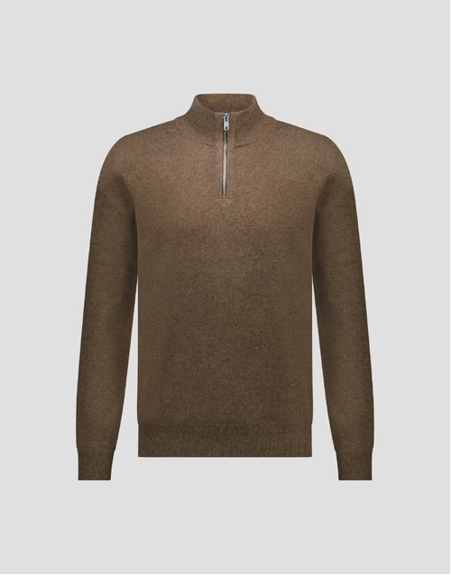 ROBINSON MAN | JCK Half-Zip Sweater | Driftwood