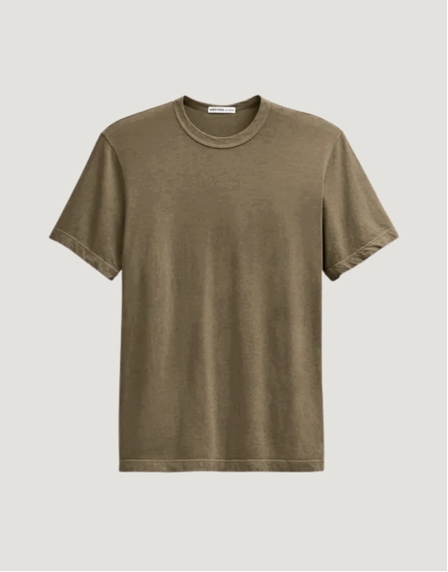 JAMES PERSE | Short Sleeve Crew Neck T-shirt | Light Olive