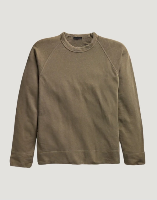 JAMES PERSE | Vintage French Terry Sweatshirt | Light Olive