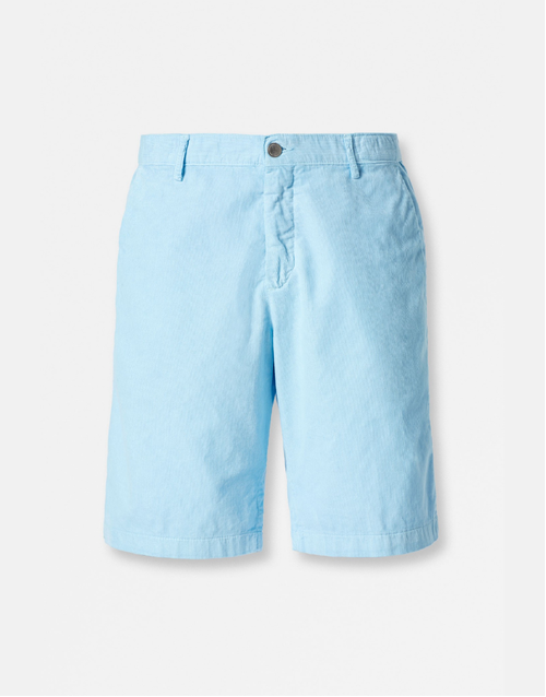 MASSIMO ALBA | Vela Baby Corduroy Shorts | Ice Blue